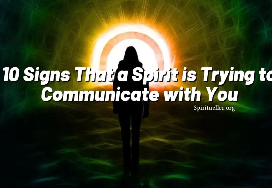 Spirit Communication – 10 Signs That a Spirit is Trying to Communicate with You